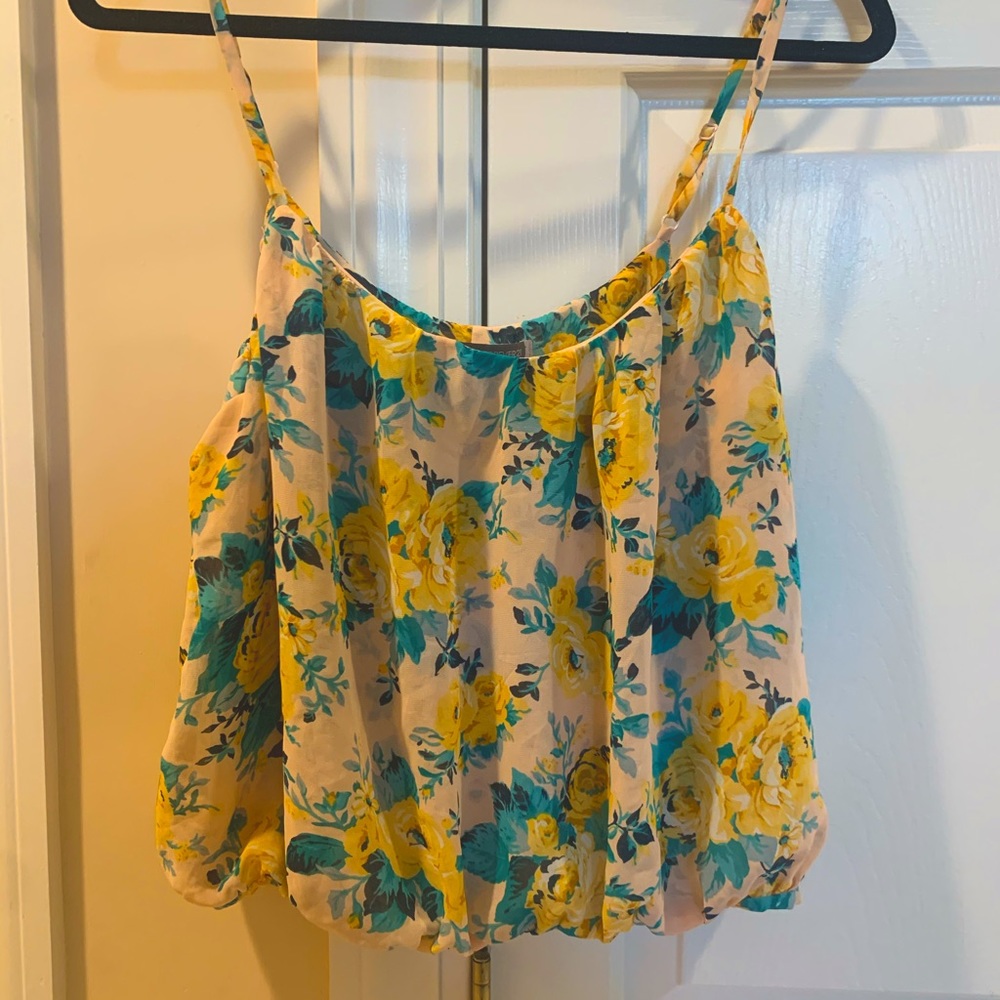 Floral F21 shirt